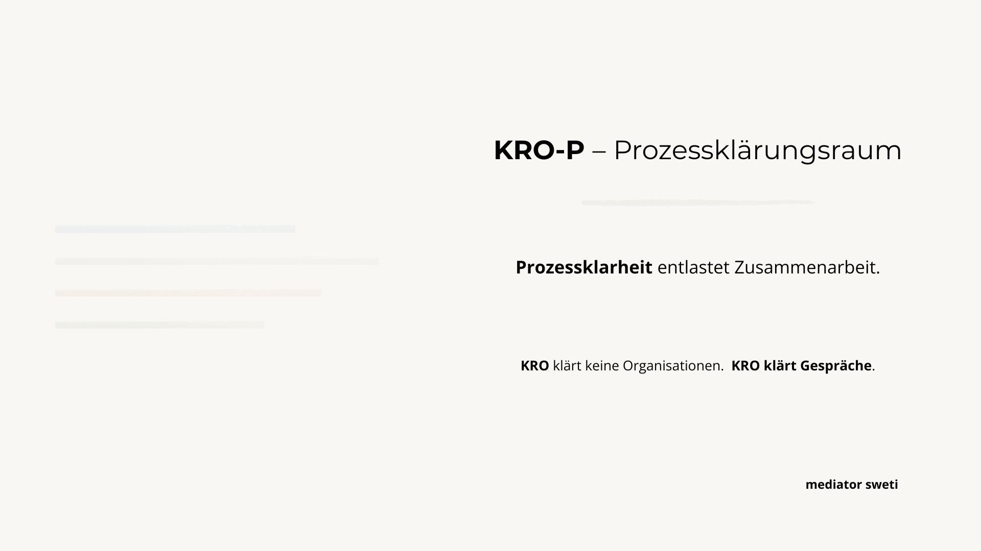 Entscheidungsraum (KRO-P)